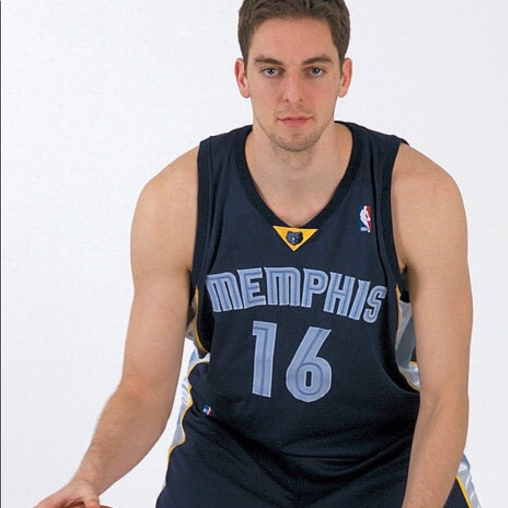 #16 Memphis Grizzlies Gasol Jersey